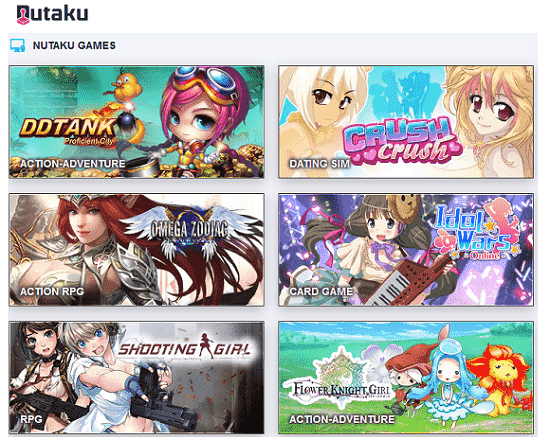 jeux nutaku