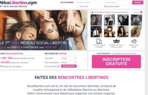 Site de rencontre libertin NousLibertins 